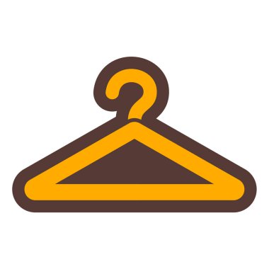 Askı. Web simgesi basit illüstrasyon