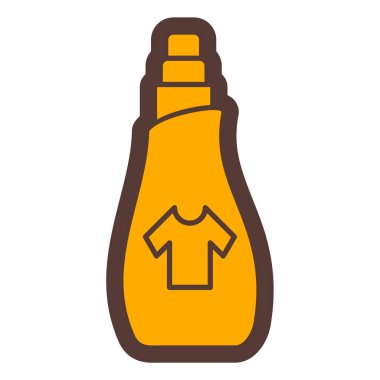 Kıyafet ikonu. Web için basit çamaşır vektör simgeleri çizimi