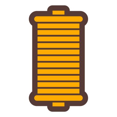 Tek bir simgenin vektör illüstrasyonu