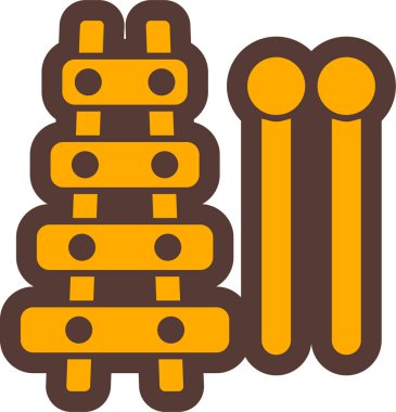 Okul. Web simgesi vektör illüstrasyonu