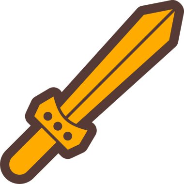 Bıçak. Web simgesi basit illüstrasyon