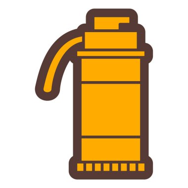 Soyut arkaplanda resimleme simgesi izole edildi