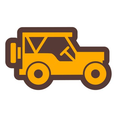 Kamyon. Web simgesi basit illüstrasyon