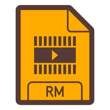 Disket simgesi. Web tasarımı için video dosya vektör simgelerinin düz çizimi