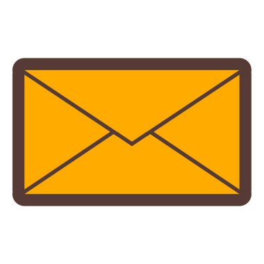 zarf e- posta simgesi vektör illüstrasyon grafik tasarımı