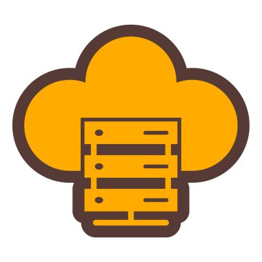 Bulut hesaplama. Web simgesi