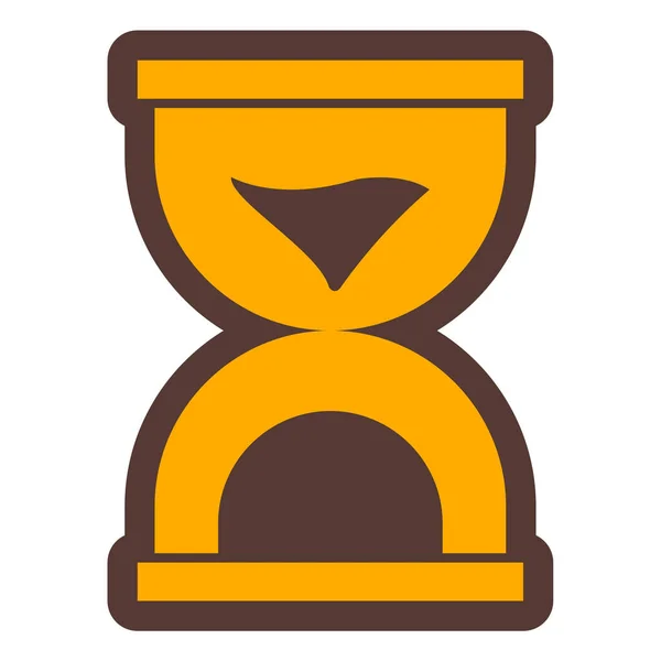 Hourglass Web Icon Simple Illustration — Stock Vector