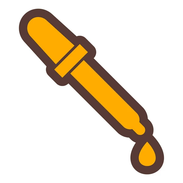 Pipette Icon Vector Illustration — Stock Vector