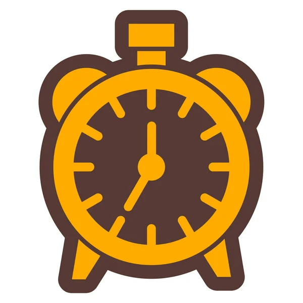 Reloj Despertador Diseño Plano — Vector de stock