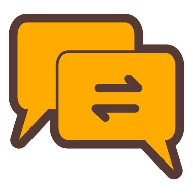 Sohbet balonu Basit resimleme