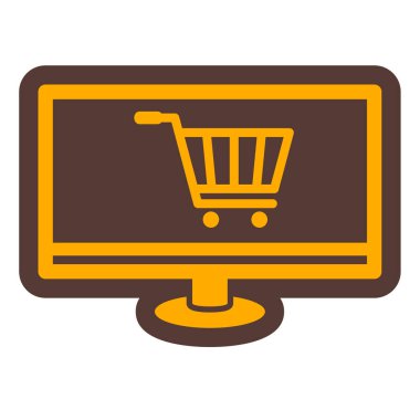 Alışveriş arabası. Basit tasarım