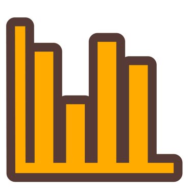 Bar çizelgesi. Web simgesi