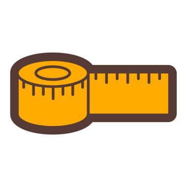 Mezura simge vektör çizim