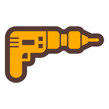 matkap simgesi. vektör illüstrasyonu