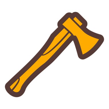 Balta simgesi. Vektör illüstrasyonu