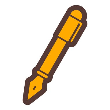 kalem simgesi. vektör illüstrasyonu