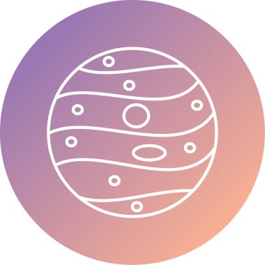 Eşsiz gezegen. Basit resimleme