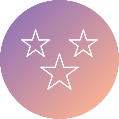 yıldız simgesi, vektör çizimi