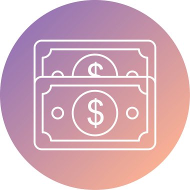 Dolar işareti vektör illüstrasyonuName