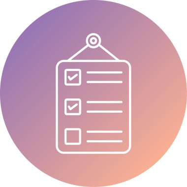 İş simgesinin vektör illüstrasyonu