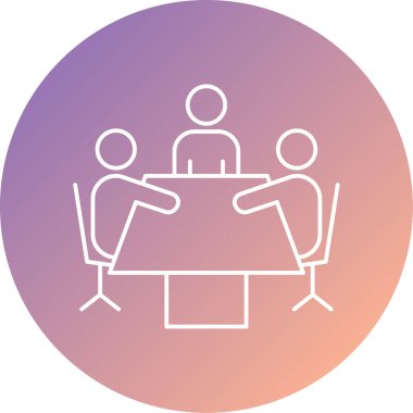 İnsan simgesinin vektör illüstrasyonu