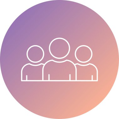 İnsan simgesinin vektör illüstrasyonu