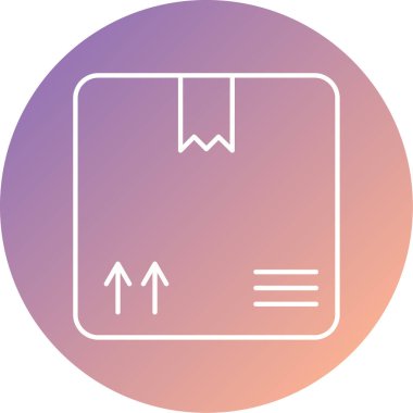 dağıtım vektörü simgesi modern basit tasarım