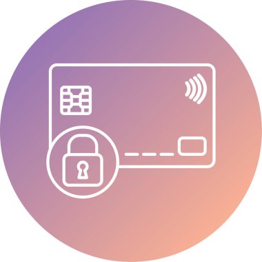 Güvenli ödeme vektörü simgeleri simgesi