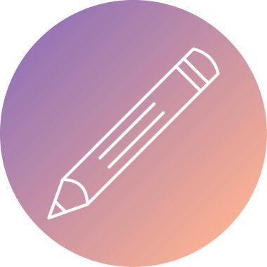 kalem simgesi vektör illüstrasyonu