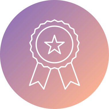 ödül simgesi vektör illüstrasyonu