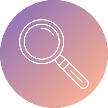 vektör arama simgesi çizimi