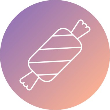 Şekerleme ikonu illüstrasyonu