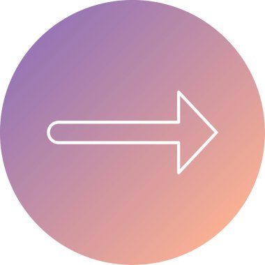 ok simgesinin vektör illüstrasyonu