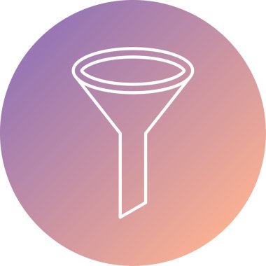 Bir huninin minimalist vektör simgesi