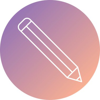 kalem vektör simgesi modern basit tasarım