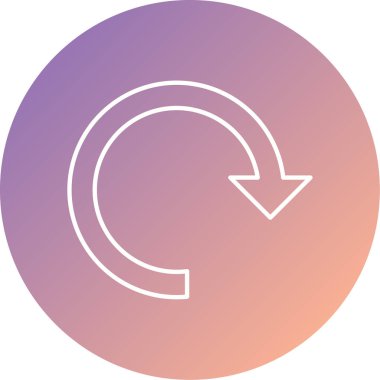 ok simgesinin vektör illüstrasyonu