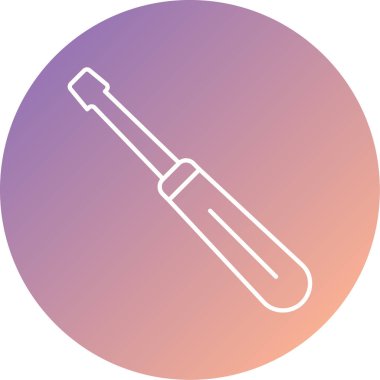 Wrench kutsal kişilerin resmi, vektör çizim