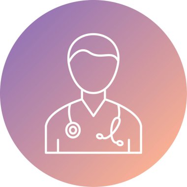 Doktor simge vektör çizim