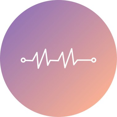 Modern sağlık simgesinin vektör illüstrasyonu