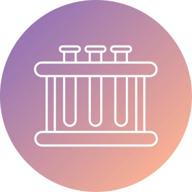 Bilim ve teknoloji vektör simgesi modern basit tasarım