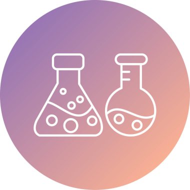 Benzersiz matara vektör simgesi modern basit tasarım