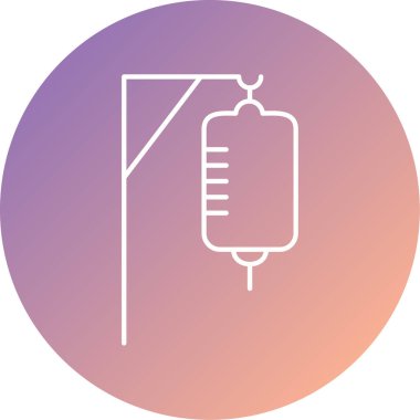 Modern sağlık simgesinin vektör illüstrasyonu