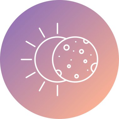 Güneş. Web simgesi basit illüstrasyon