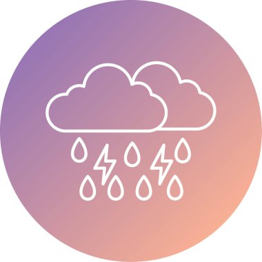 hava simgesi vektör illüstrasyonu