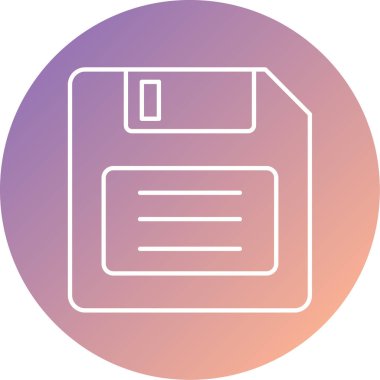 dosya biçimi simgesi, vektör illüstrasyonu