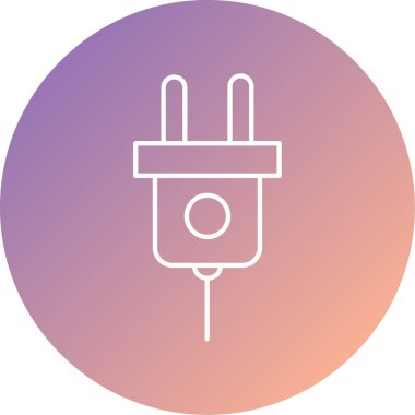 Eklenti vektör simgesi simgesi