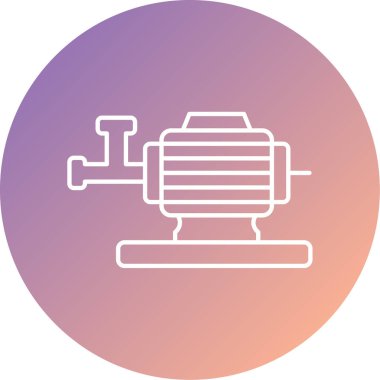 Robot simgesinin vektör illüstrasyonu