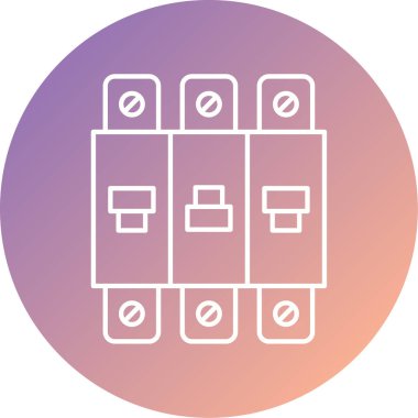 Depolama simgesinin vektör illüstrasyonu