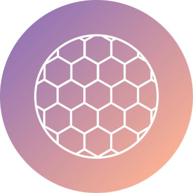 Futbol topu. Basit tasarım