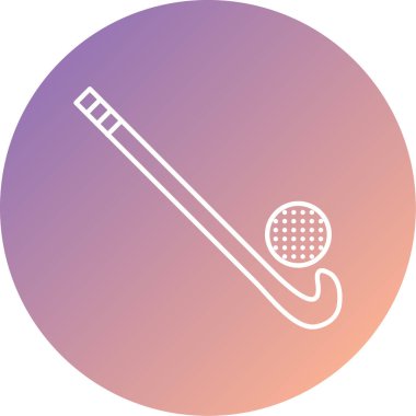 Golf topu ikonu vektör illüstrasyonu